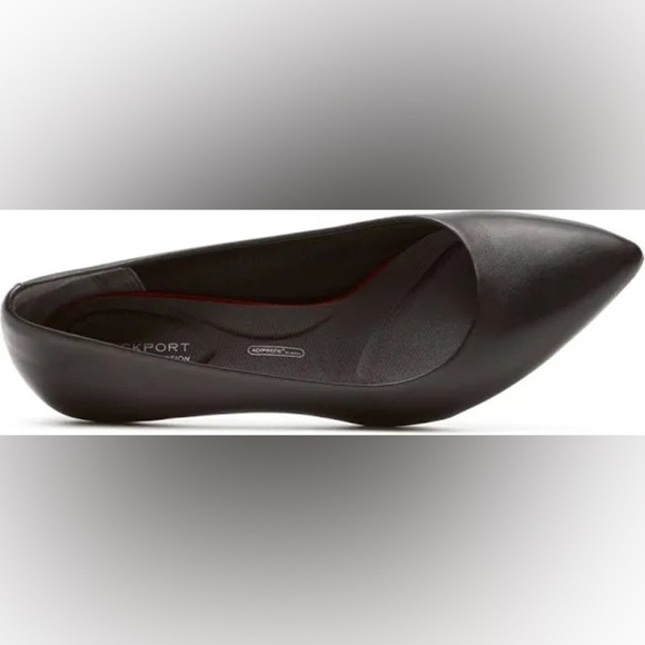 S43. NWT Rockport WOMEN'S TOTAL MOTION KALILA HEEL Black 8 Wide - Picture 6 of 8